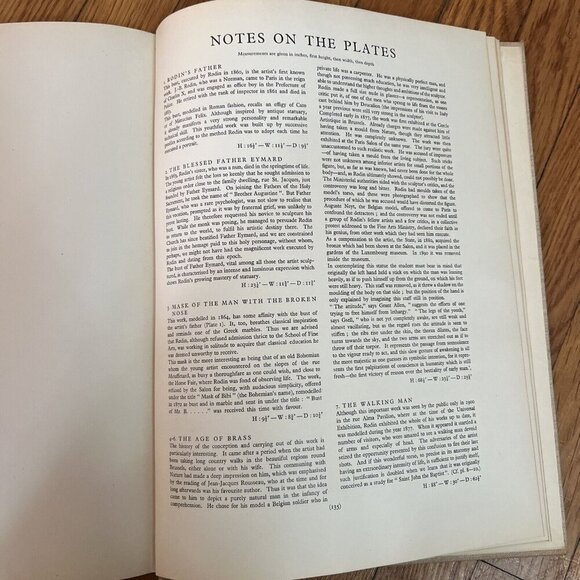 1949 First Edition Rare Book Rodin: Phaidon press Hardcover EX!! Inscribed - Picture 16 of 16